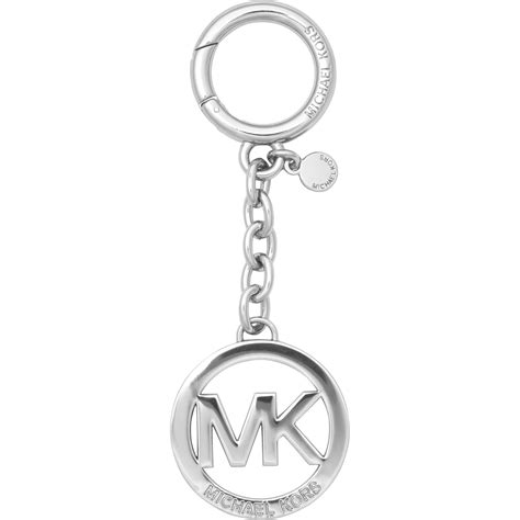 michael kors key charm silver std love key fob|Michael Kors Metal Key Chains, Rings & Finders for Women.